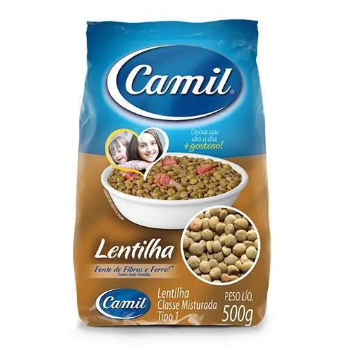 Lentilha Camil 500g (Venc 27/Jun/24) - MEUBRASILONLINE