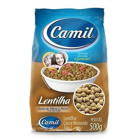 Lentilha Camil 500g (Venc 27/Jun/24) - MEUBRASILONLINE