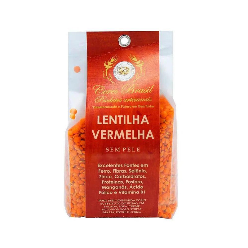 Lentilha Vermelha Ceres Brasil 400g - Meu Brasil On Line