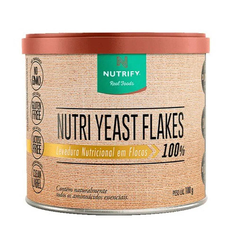 Levedura Nutricional Nutri Yeast Flakes Nutrify 100g - Meu Brasil On Line