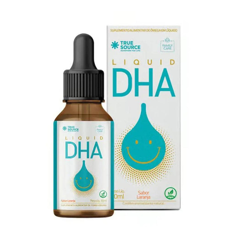 Liquid DHA Sabor Laranja True Source 30ml - MEUBRASILONLINE