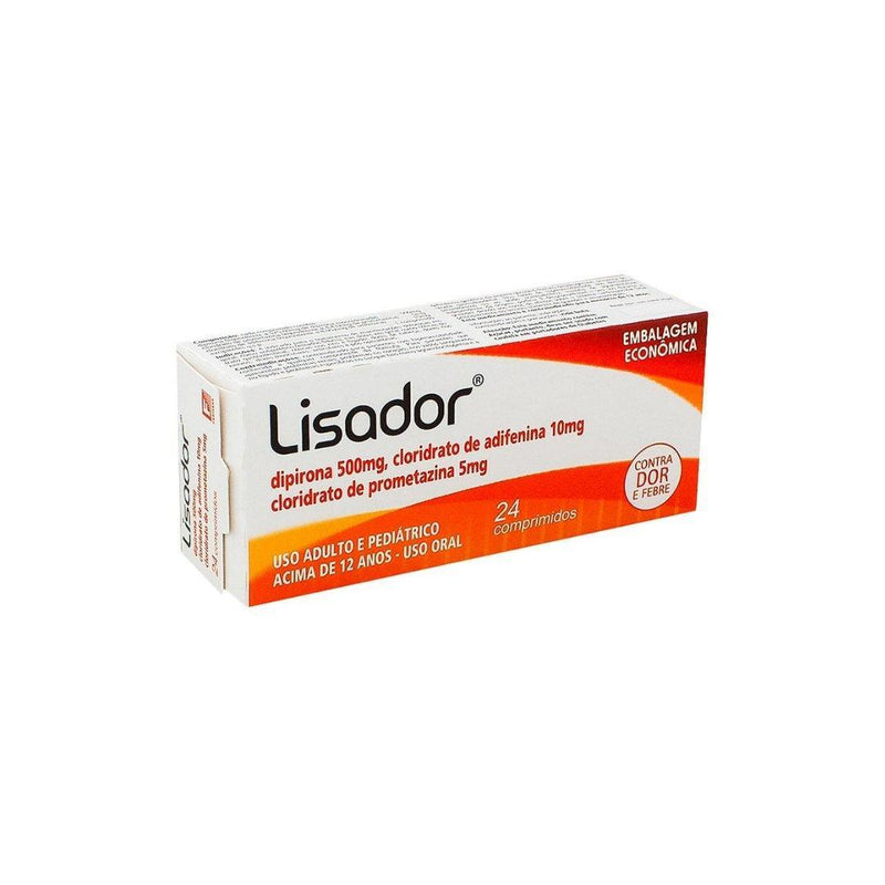 Lisador Dipirona 500Mg. - Meu Brasil On Line