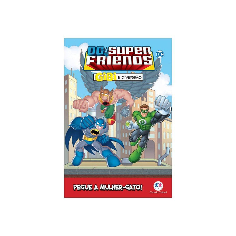 Livro DC Super Friends - Pegue a mulher-gato! - MEUBRASILONLINE