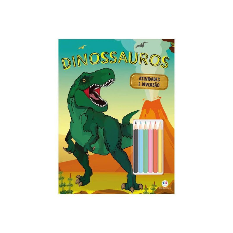 Livro Dinossauros - MEUBRASILONLINE