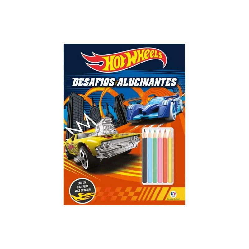 Livro Hot Wheels - Desafios Alucinantes - MEUBRASILONLINE