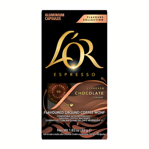 Cápsulas Café L'or Chocolate - Intensidade 8