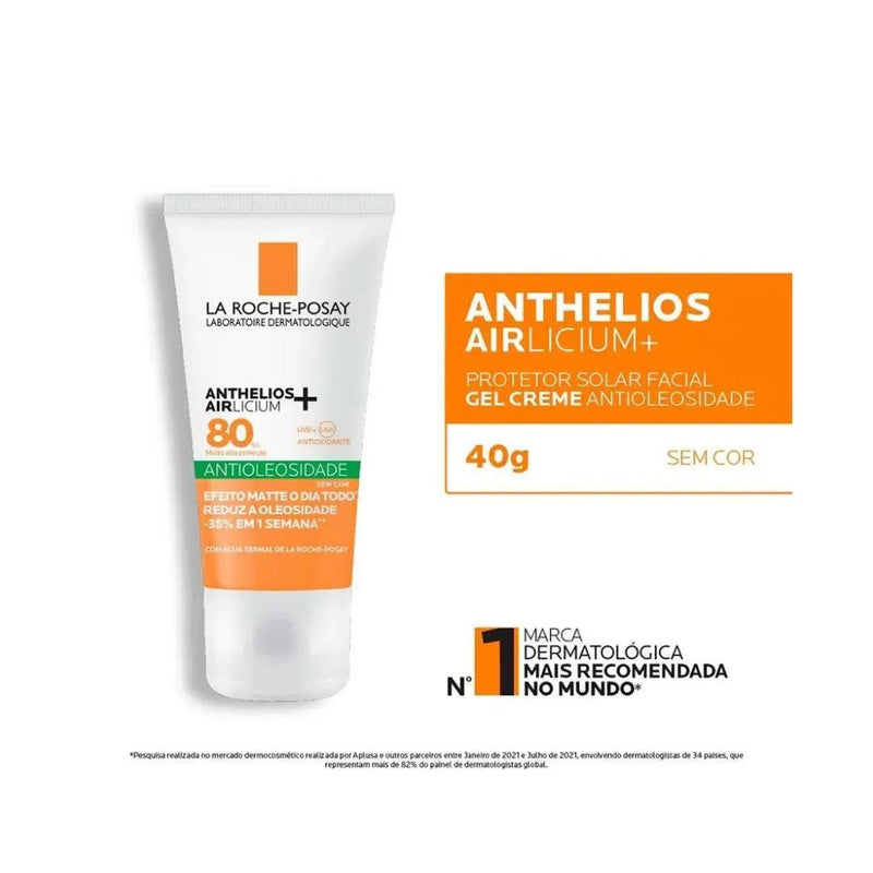 LR ANTHELIOS AIRLICIUM FPS80 SEM COR 40G - Meu Brasil On Line