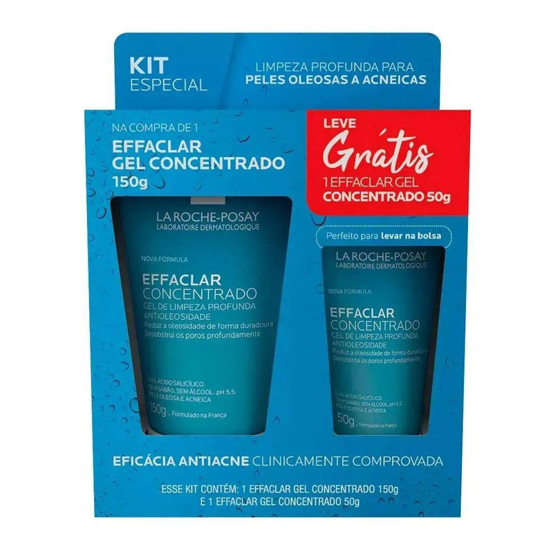 LR EFFACLAR GEL LIMP KIT CONCENTRADO 150G+50G - MEUBRASILONLINE