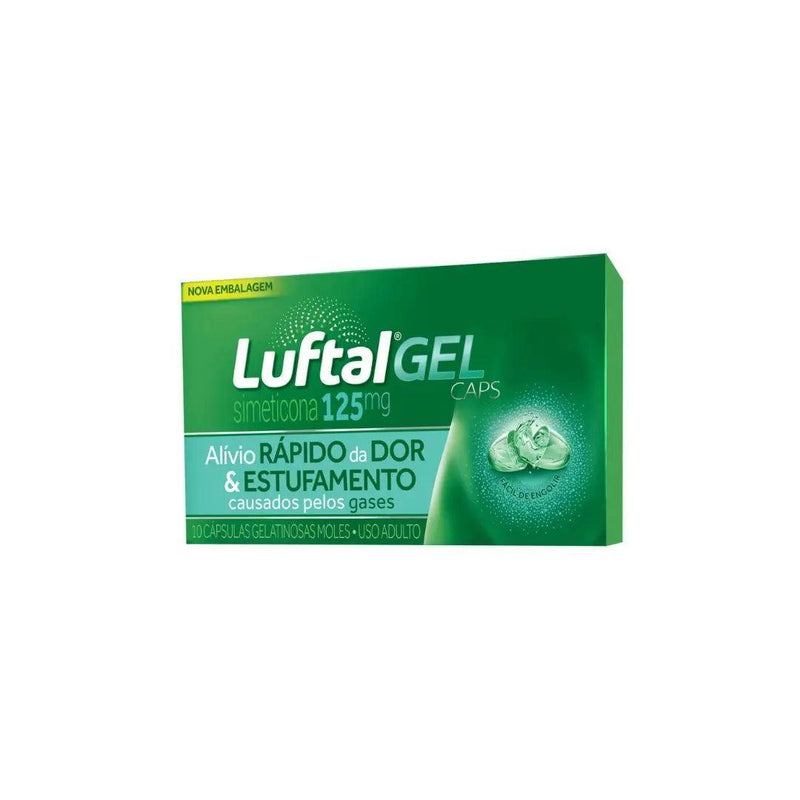 Luftal Gel x 10 Capsulas - MEUBRASILONLINE