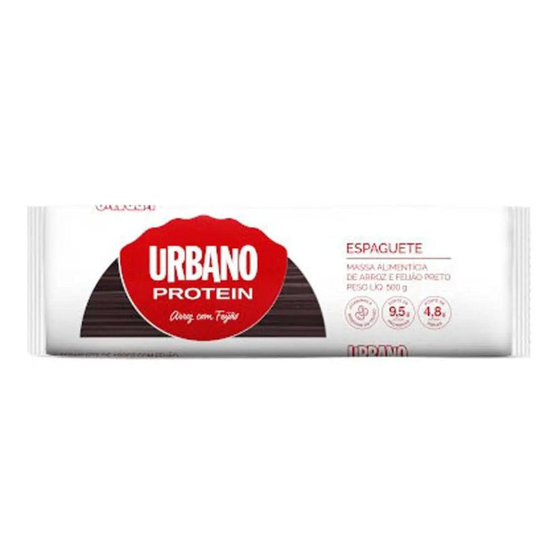 Macarrão de Arroz e Feijão Preto Espaguete Urbano 500g - Meu Brasil On Line