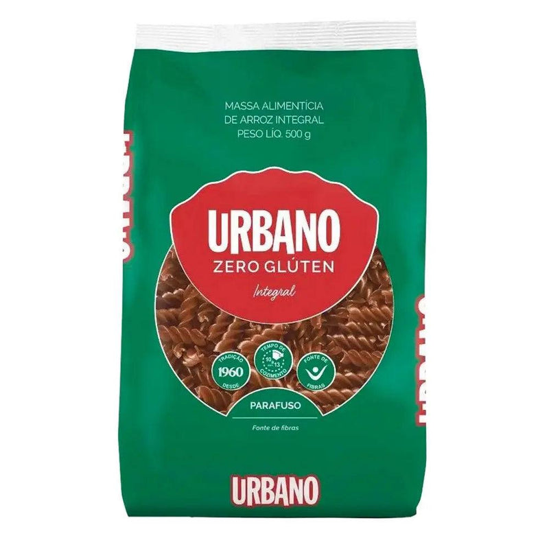 Macarrão de Arroz Integral Parafuso Urbano 500g - MEUBRASILONLINE