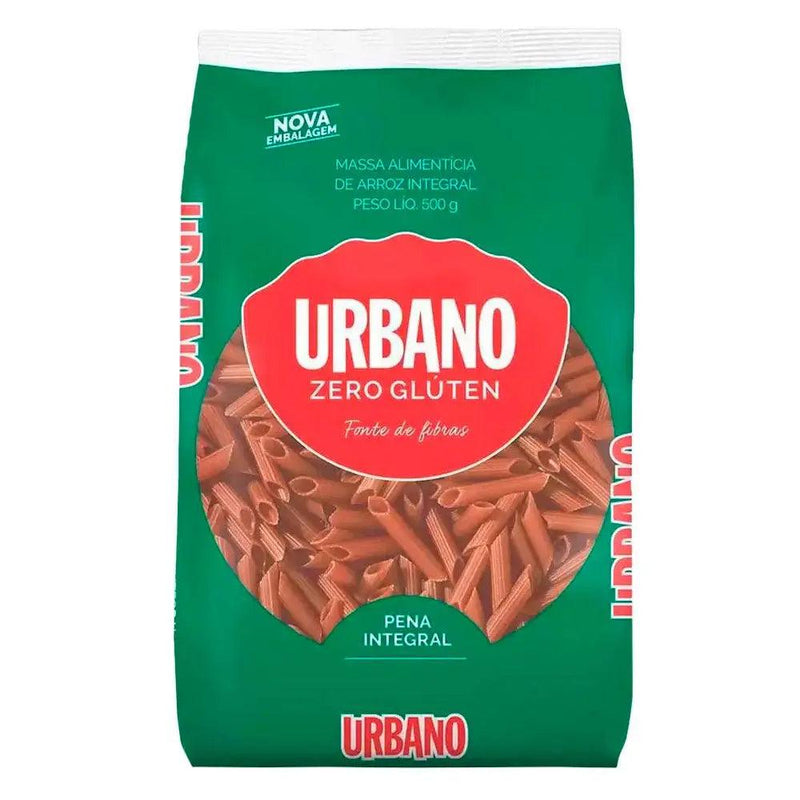 Macarrão de Arroz Integral Penne Urbano 500g - Meu Brasil On Line