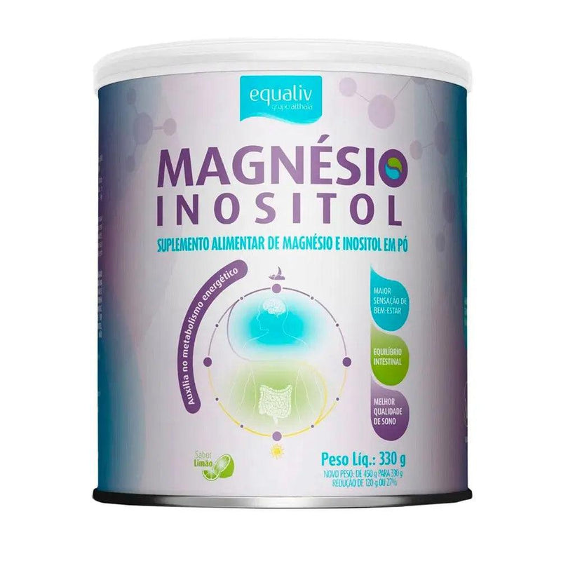 Magnésio Inositol Equaliv 330g - MEUBRASILONLINE