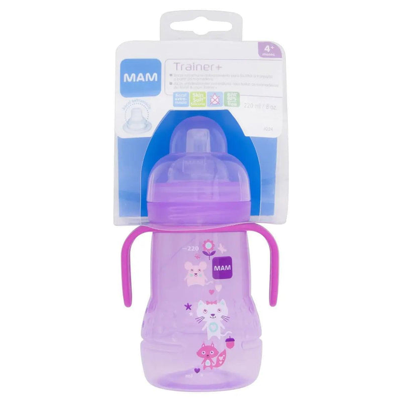 MAM COPO 220ML TRAINER 4224 ROSA - MEUBRASILONLINE