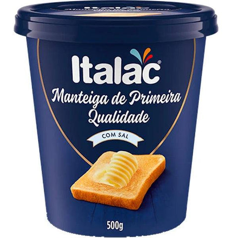Manteiga Italac Primeira Qualidade Com Sal 500 G