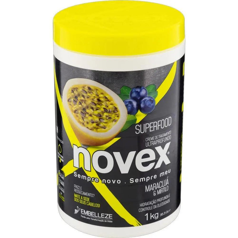 Máscara Novex 1Kg Maracujá e Mitilo - MEUBRASILONLINE