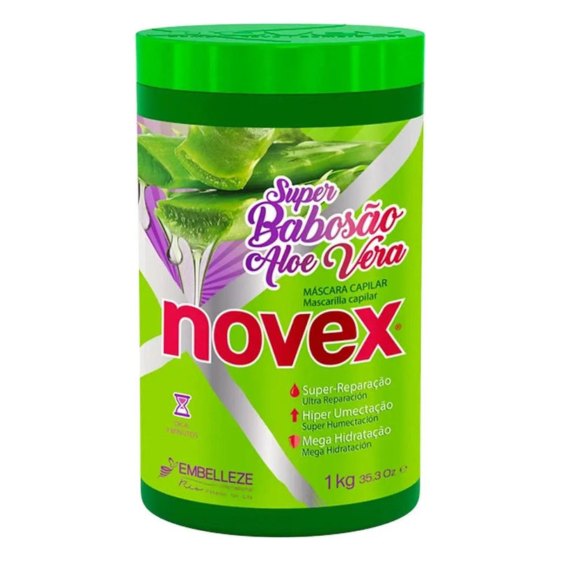 Máscara Super Babosão Aloe Vera Novex 1kg - MEUBRASILONLINE