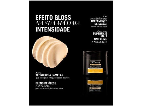 TRESemmé Máscara Brilho Lamelar e Blende de Óleos 400G