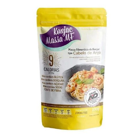 Massa Alimentícia De Konjac Tipo Cabelo De Anjo Konjac 270g - MEUBRASILONLINE