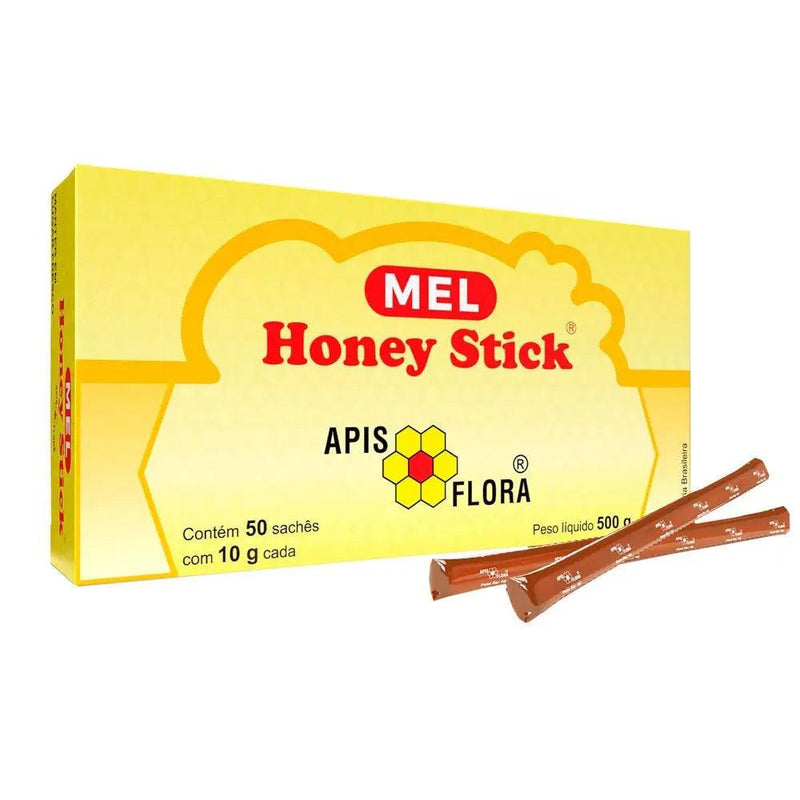 Mel em Sachês Honey Stick Apis Flora 500g - Meu Brasil On Line