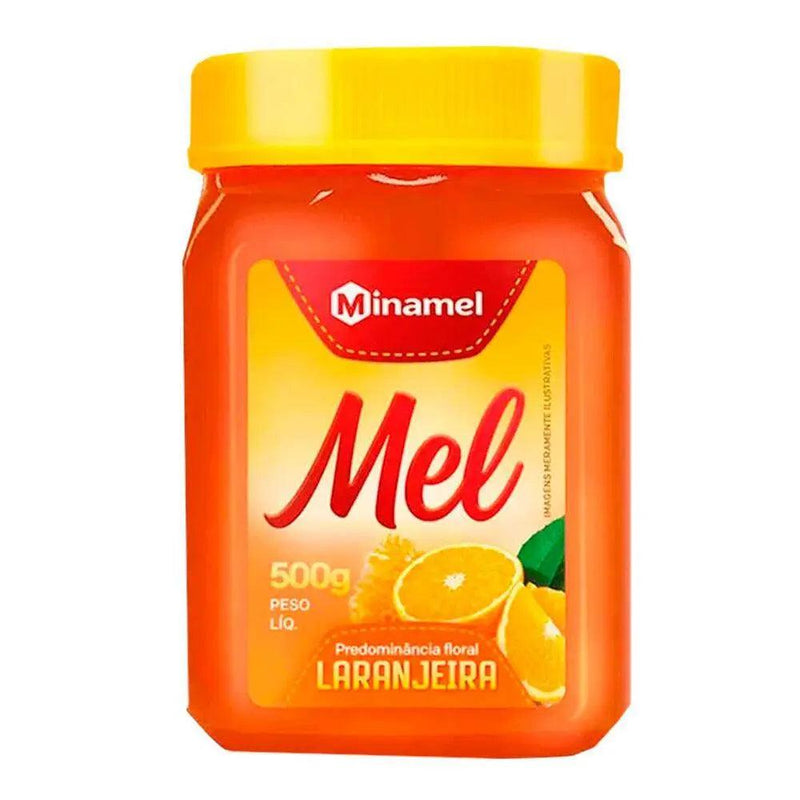 Mel Laranjeira Predominância Floral Minamel 500g - MEUBRASILONLINE