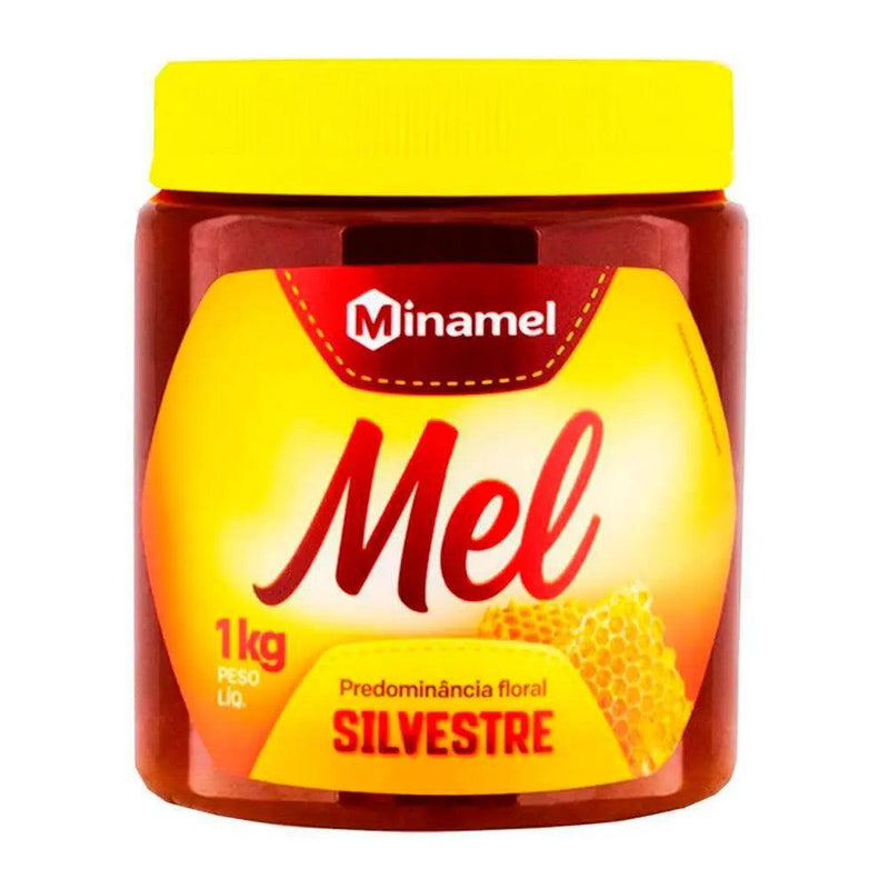 Mel Multifloral Silvestre Minamel 1Kg - MEUBRASILONLINE