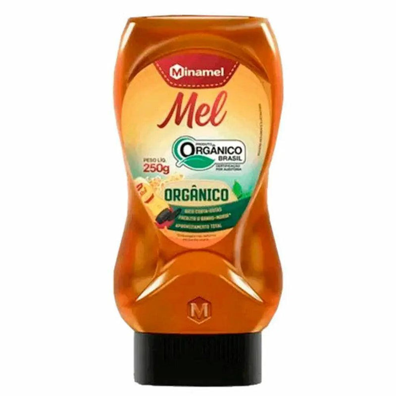 Mel Orgânico Minamel Com Bico Corta Gotas 250g - Meu Brasil On Line