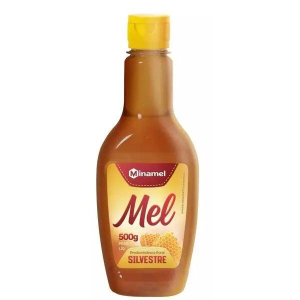 Mel Silvestre Predominância Floral Bisnaga Minamel 500g - Meu Brasil On Line