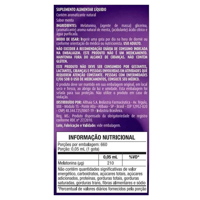 Melatonina Fast Equaliv 30ml - MEUBRASILONLINE