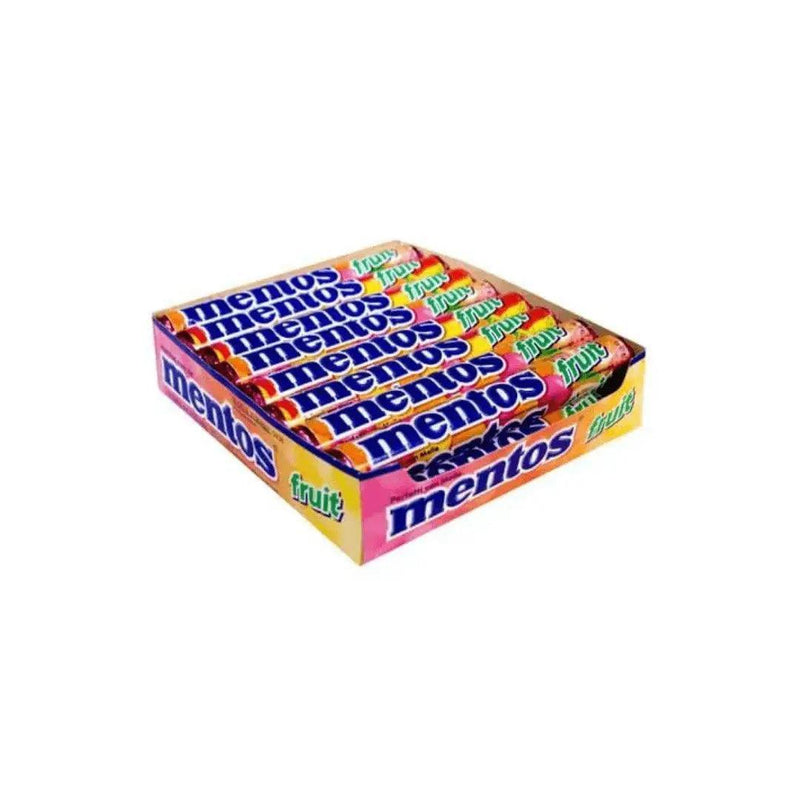 Mentos Fruit Caixa Com 16 Unidades 600 Gr. - MEUBRASILONLINE