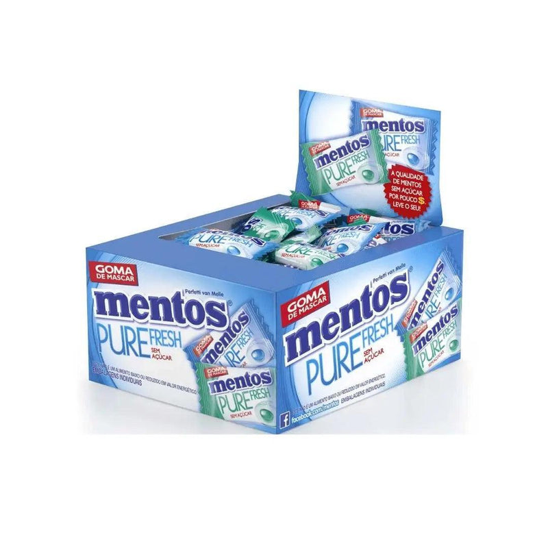 Mentos Pure Fresh/White Caixa com 60 Unidades - Meu Brasil On Line