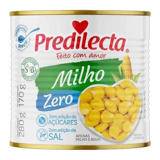 Milho Zero Sal e Acucar Predilecta 170g - MEUBRASILONLINE