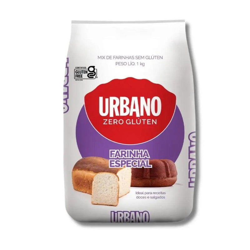 Mix de Farinhas Sem Glúten Urbano 1Kg - Meu Brasil On Line