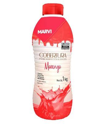 Marvi Strawberry Ice Cream Topping 1KG