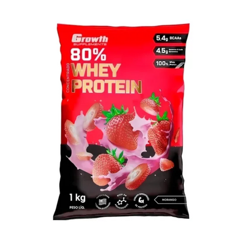 Whey Protein Concentrado (1KG) - Growth Supplements
