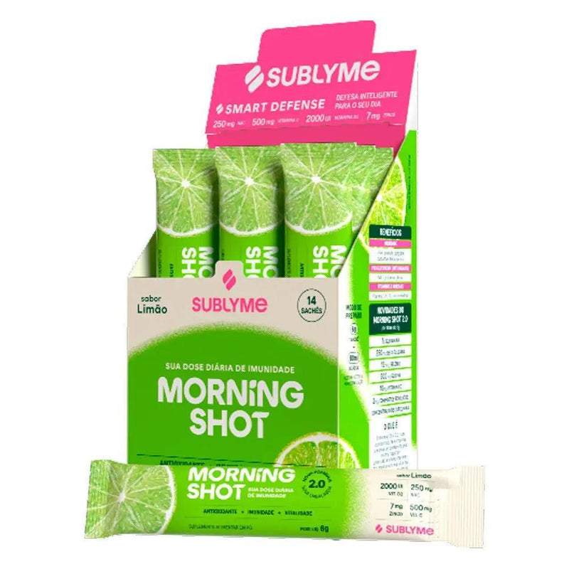 Morning Shot 2.0 Sublyme em Sachês 84g - MEUBRASILONLINE