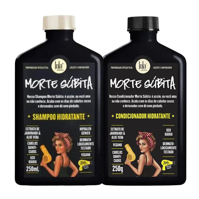 Morte Súbita Kit Shampoo e Condicionador Lola Cosmetics 250ml - Meu Brasil On Line