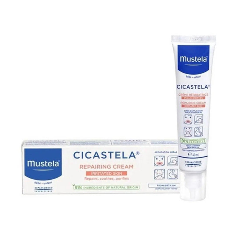 MUSTELA BEBE CICASTELA CR 40ML - MEUBRASILONLINE