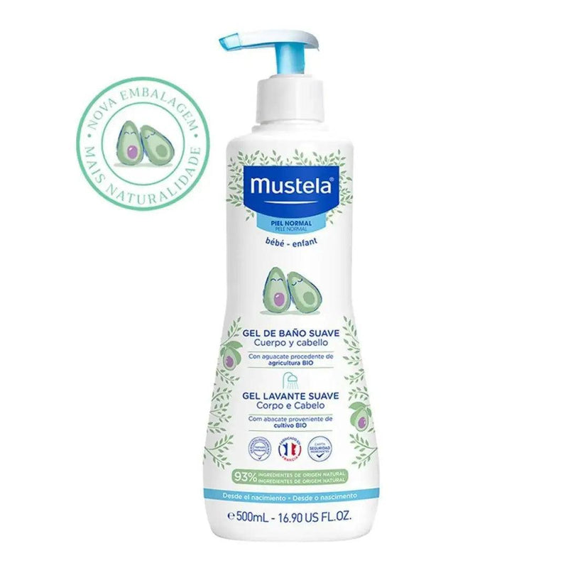 MUSTELA BEBE GEL LAVANTE 500ML - Meu Brasil On Line