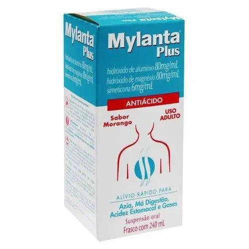 Mylanta Plus 240 ML - MEUBRASILONLINE