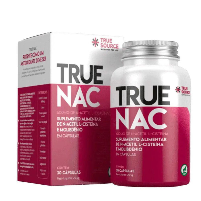 Nac N - Acetilcisteína True Source 30 Caps - Meu Brasil On Line