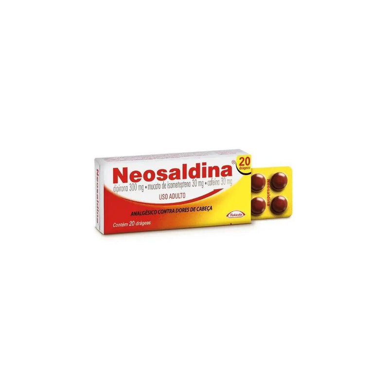 Neosaldina 20 Capsulas - MEUBRASILONLINE