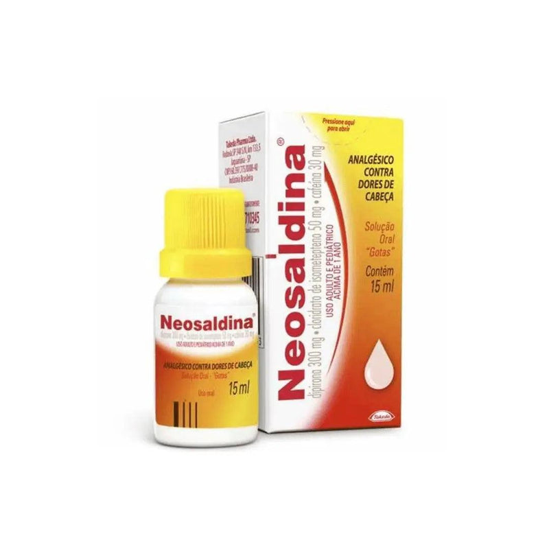 Neosaldina Gotas 15 Ml - MEUBRASILONLINE