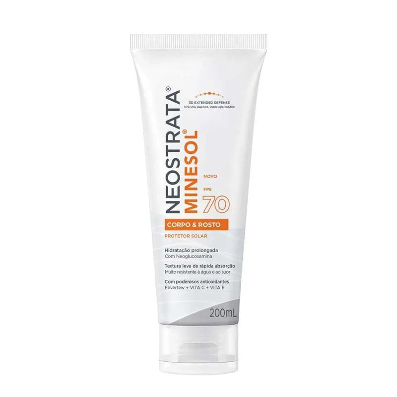 NEOSTRATA MINESOL CORPO FPS70 200ML - MEUBRASILONLINE