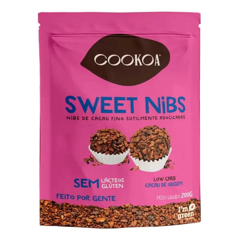 Nibs de Cacau Caramelizadas Sweet Nibs Cookoa 200g - Meu Brasil On Line