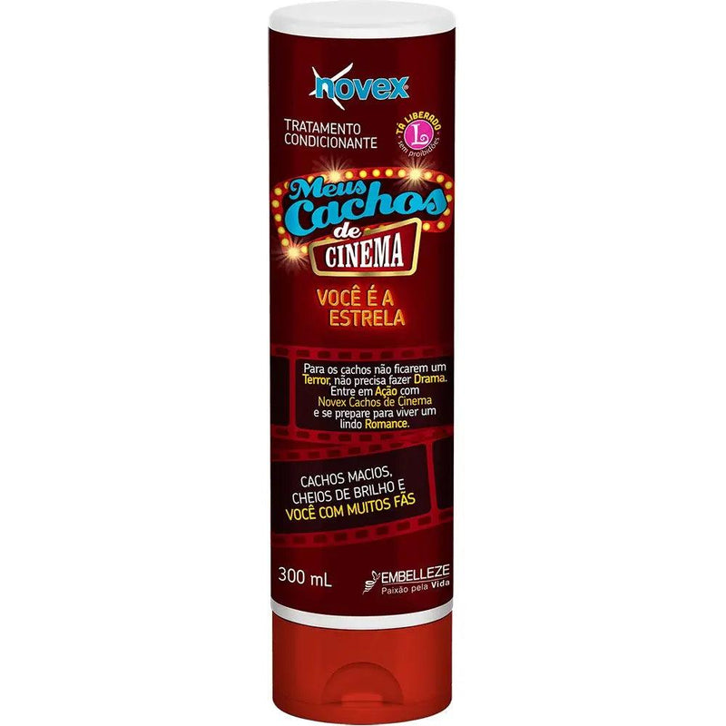 Novex Condicionador Meus Cachos de Cinema 300ml - MEUBRASILONLINE