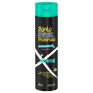 Novex Condicionador Santo Black Poderoso 300ml - MEUBRASILONLINE