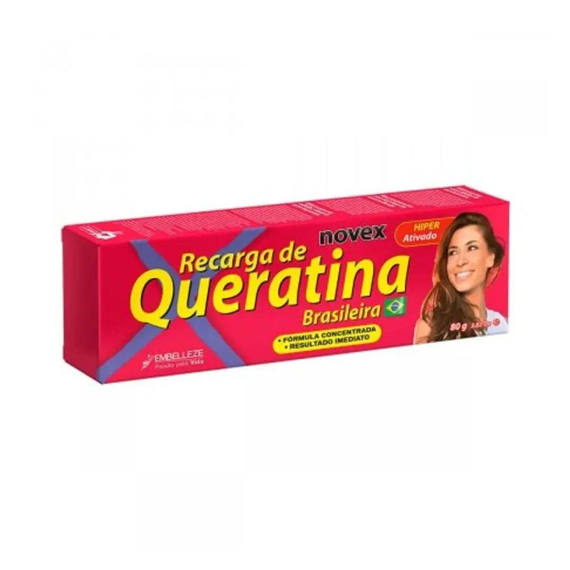 NOVEX RECARGA QUERATINA 80G - Meu Brasil On Line