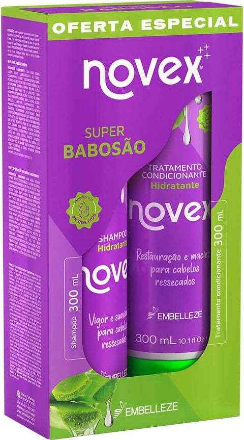 Novex Vitay Super Babosa Shampoo + Conditioner Kit 300ml