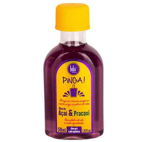 Oleo Capilar Lola Pinga Acai abacaxi Com 50Ml - MEUBRASILONLINE